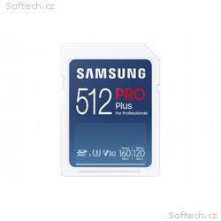 Samsung SDXC PRO PLUS, SDXC, 512GB, 180MBps, UHS-I