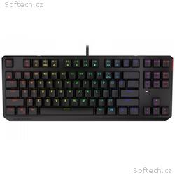 Endorfy herní klávesnice Thock TKL Kailh BL RGB, U