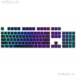 Endorfy set kláves PBT Pudding, 104ks, černá