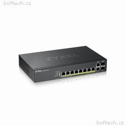 Zyxel GS2220-10HP, EU region, 8-port GbE L2 PoE Sw