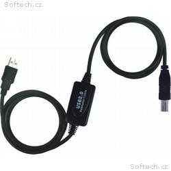 PremiumCord USB 2.0 repeater a propojovací kabel A