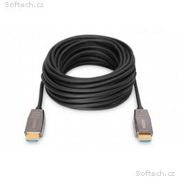 Digitus HDMI AOC hybridní optický kabel, Type A M,