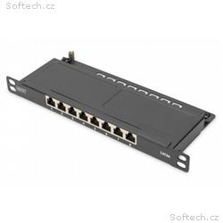 Propojovací panel DIGITUS CAT 6A, stíněný, 8portov