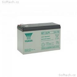 YUASA RE7-12LFR (12V, 7Ah, faston F2-6,3mm, životn