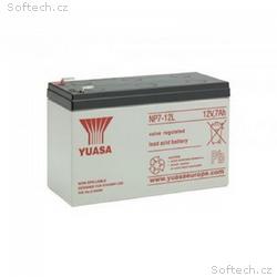 YUASA NP7-12L (12V, 7Ah, faston F2-6,3mm, životnos