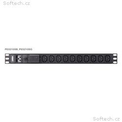 Aten PE0210S Základní 1U PDU s přepěťovou ochranou