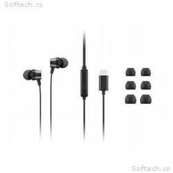 Lenovo sluchátka USB-C Wired In-Ear Headphones (wi