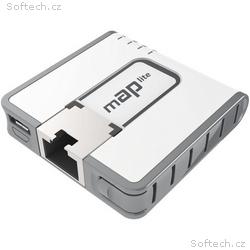 MikroTik RBmAPL-2nD, mAP lite, ROS L4, 1xLAN, plas