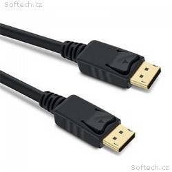 PremiumCord DisplayPort 1.4 přípojný kabel M, M, z