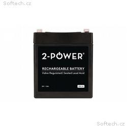 2-Power 2P5-12 12V 5Ah VRLA Bezpečnostní baterie F