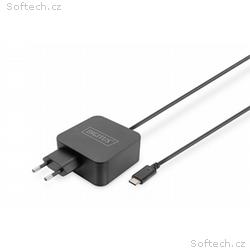 DIGITUS Nabíječka pro notebooky USB-C Napájení 65W