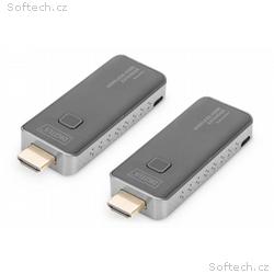 DIGITUS Wireless HDMI Extender Set, 50 m