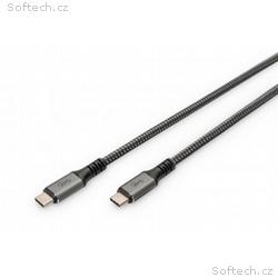 DIGITUS Připojovací kabel USB 4, TypeC na TypeC, A