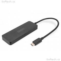 DIGITUS USB-C - 3x HDMI MST Video Hub DP 1.4, HDMI