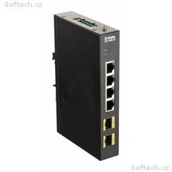 D-Link DIS-100G-6S 4-port Gigabit Industrial Switc