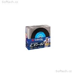 VERBATIM CD-R AZO 700MB, 52x, vinyl, slim case 10 