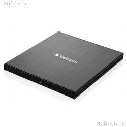 VERBATIM Externí CD, DVD Slimline vypalovačka USB-