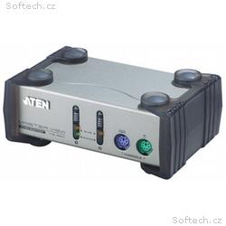 ATEN 2-Port PS2 VGA KVM přepínač