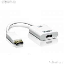 ATEN DisplayPort to 4K HDMI Active Adapter 