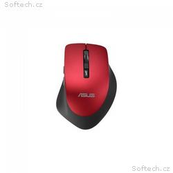 ASUS WT425 myš červená - tichá, 1600 dpi