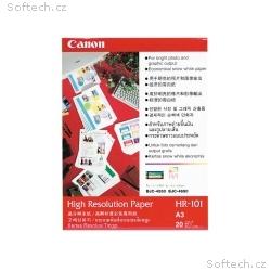 Canon fotopapír HR-101 - A3 - 106g, m2 - 100 listů