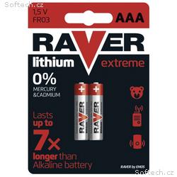 RAVER AAA Extreme lithiová - 2 ks