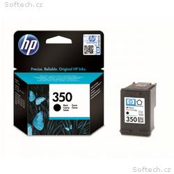 HP Ink Cartridge 350, Black, 200 stran