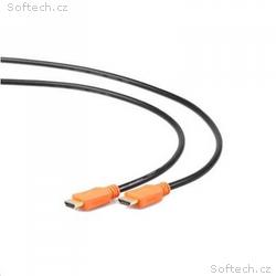 GEMBIRD Kabel HDMI-HDMI 1m, 1.4, M, M stíněný, zla