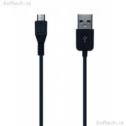 CONNECT IT Wirez micro USB - USB, černý, 1m
