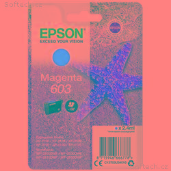EPSON cartridge T03U3 magenta (hvězdice)