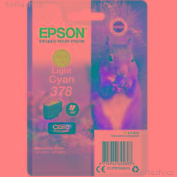 EPSON cartridge T3785 light cyan (veverka)