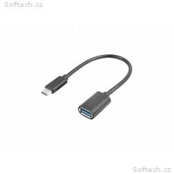LANBERG USB-C(M) 3.1 na USB-A(F) adaptér kabel 15C