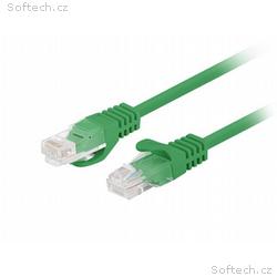 LANBERG Patch kabel CAT.5E UTP 0.25M zelený Fluke 