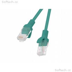 LANBERG Patch kabel CAT.5E UTP 20M zelený Fluke Pa