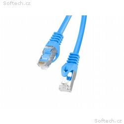 LANBERG Patch kabel CAT.6 FTP 0.25M modrý Fluke Pa