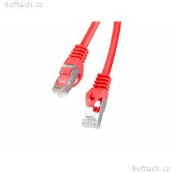 LANBERG Patch kabel CAT.6 FTP 0.5M červený Fluke P