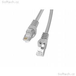 LANBERG Patch kabel CAT.6 FTP 1M šedý Fluke Passed