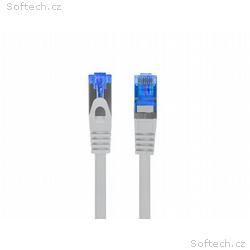 LANBERG Patch kabel CAT.6A FTP LSZH CCA 1.5M šedý 