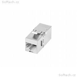 PRŮCHODOVÝ KONEKTOR KEYSTONE RJ45->RJ45 CAT.6 FTP 