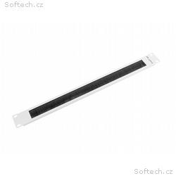 LANBERG 19" BRUSH PANEL 1U GREY 