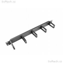 LANBERG 19" CABLE MANAGEMENT PANEL WITH 5 PLASTIC 
