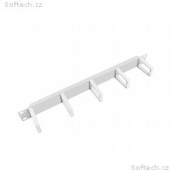 LANBERG 19" CABLE MANAGEMENT PANEL WITH 5 PLASTIC 