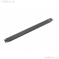 Lanberg Záslepka do skříní 19" 1U černá