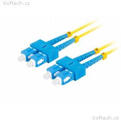 LANBERG optický patch cord SM SC, UPC-SC, UPC dupl