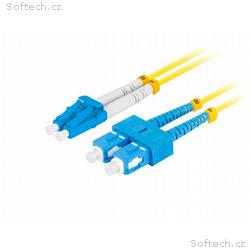 LANBERG optický patch cord SM SC, UPC-LC, UPC dupl