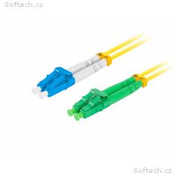 LANBERG optický patch cord SM LC, APC-LC, UPC dupl