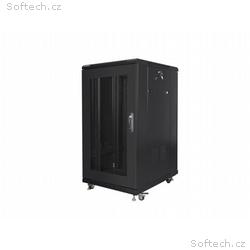 LANBERG Volně stojící skříň 19" 22U, 600x800 černá