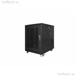LANBERG Volně stojící skříň 19" 15U, 600x800, síťo