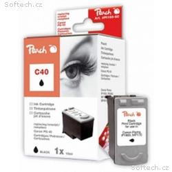 PEACH kompatibilní cartridge Canon PG-40, Black, 2
