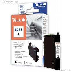 PEACH kompatibilní cartridge Epson T0891, Black, 8